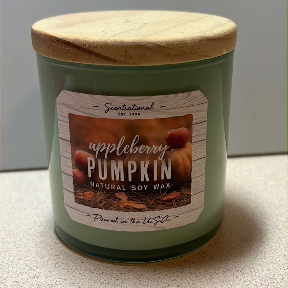 Scentsational natural soy wax candle